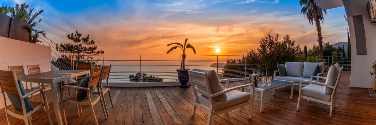 Vistazur Luxueux Appartement Avec Terrasse Et Piscine Реоль-Канадель-сюр-Мер Екстер'єр фото