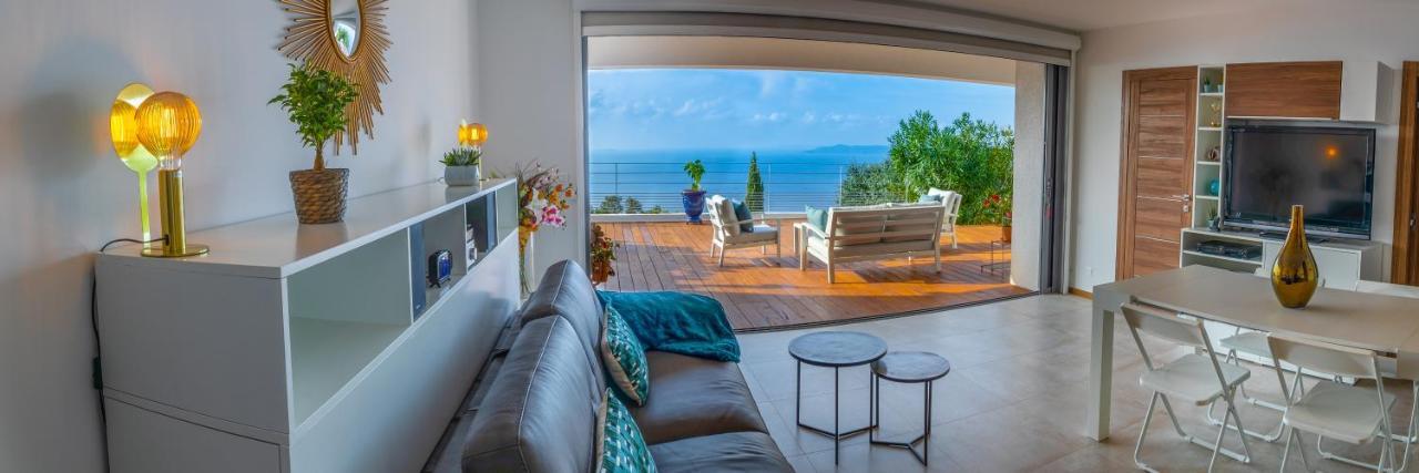 Vistazur Luxueux Appartement Avec Terrasse Et Piscine Реоль-Канадель-сюр-Мер Екстер'єр фото
