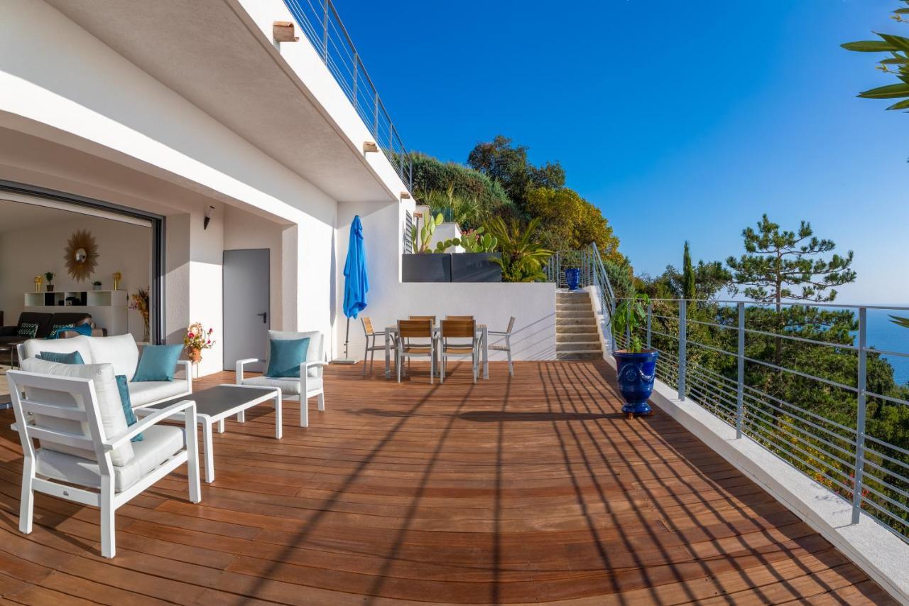 Vistazur Luxueux Appartement Avec Terrasse Et Piscine Реоль-Канадель-сюр-Мер Екстер'єр фото